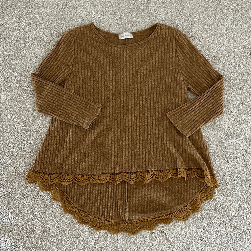 Altar’d State Lace Trim Top